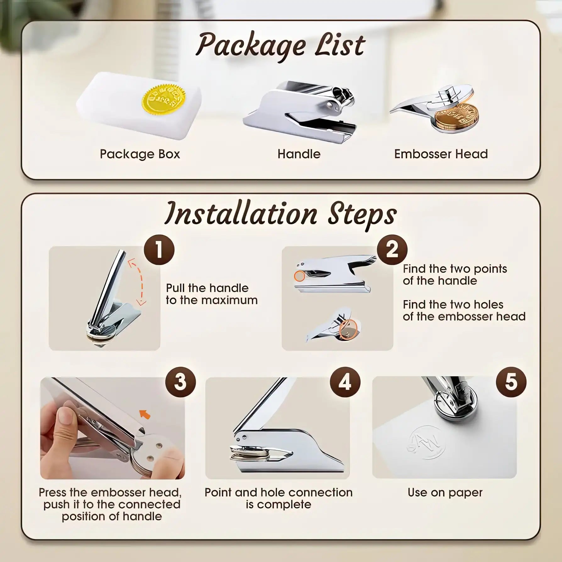 Book Embosser | Zodiac Collection