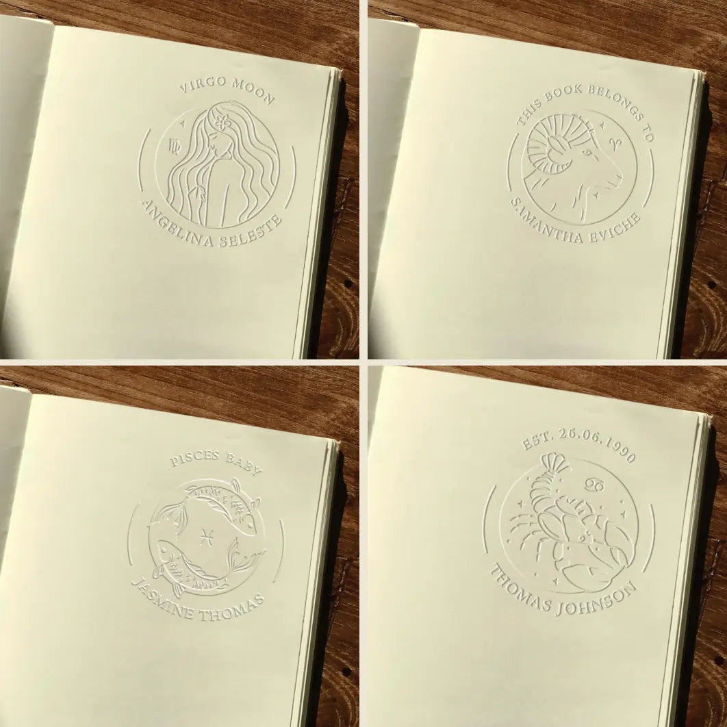 Book Embosser | Zodiac Collection